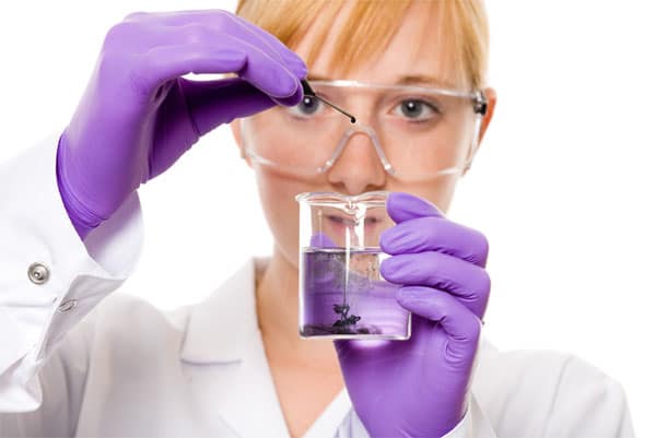 Avoid smelling or tasting laboratory chemicals