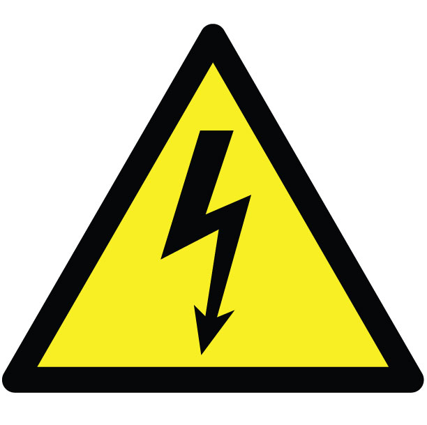 Electrical-Hazard-warning-Sign