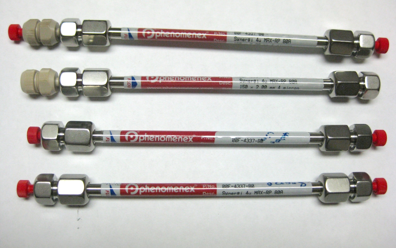 How to minimize cost on HPLC column replacements? 2 four-hplc-column
