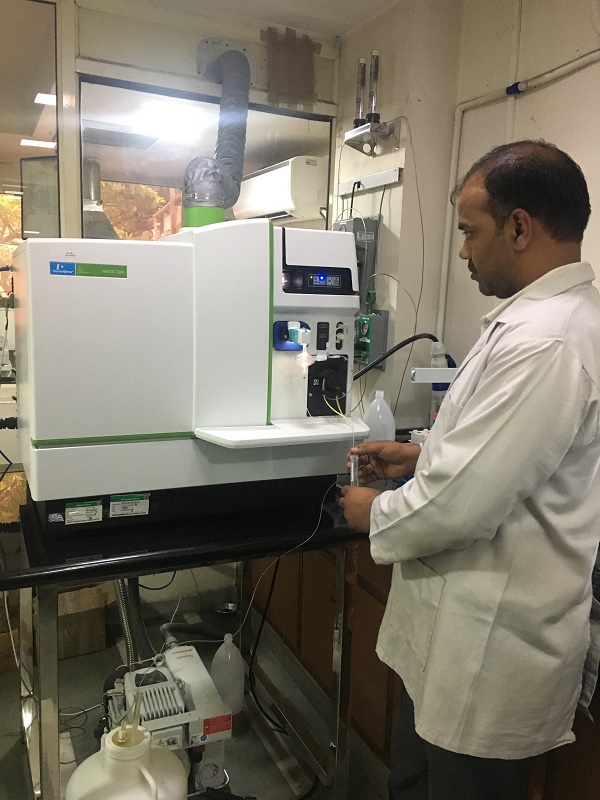 Pekin Elmer Nexion ICP- MS Spectrometer