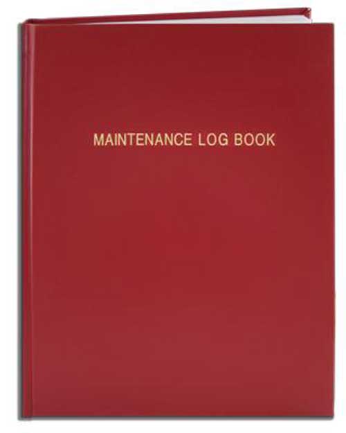 Laboratory Instrument Maintenance Log Book