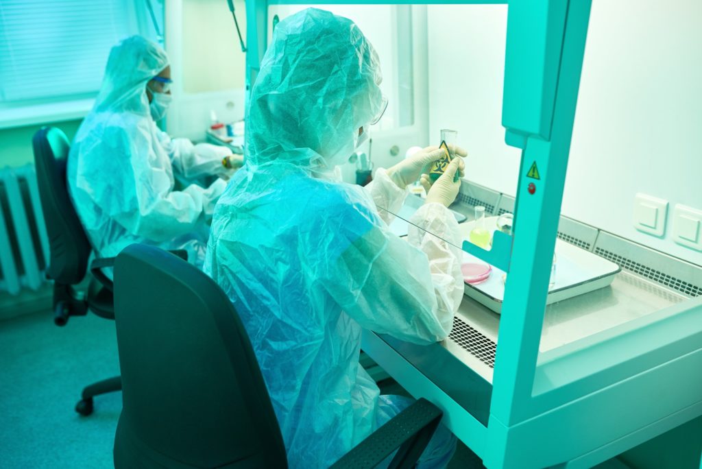 Scientists in Medical Lab
